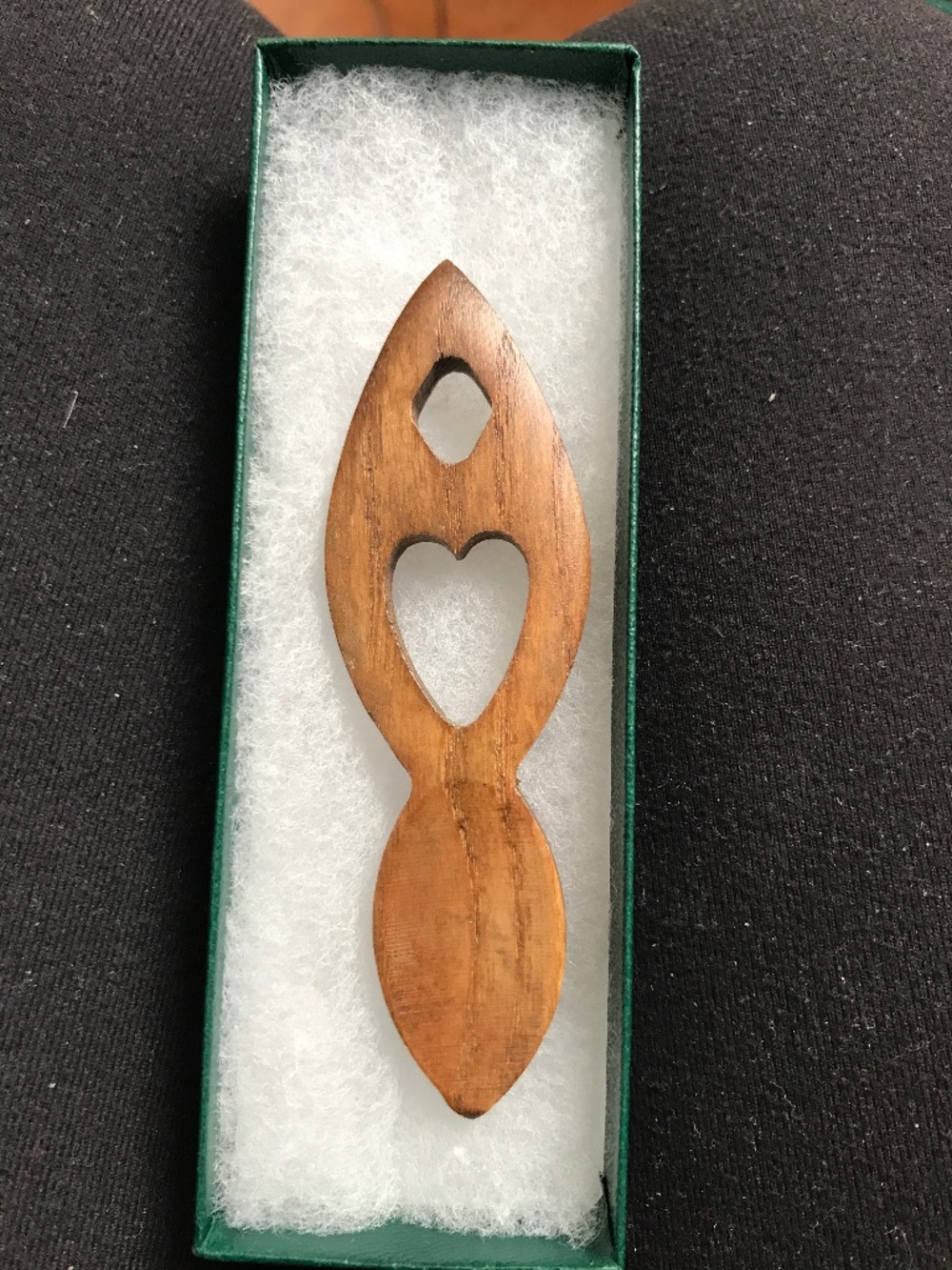 Genuine hand-crafted Welsh Lovespoon.